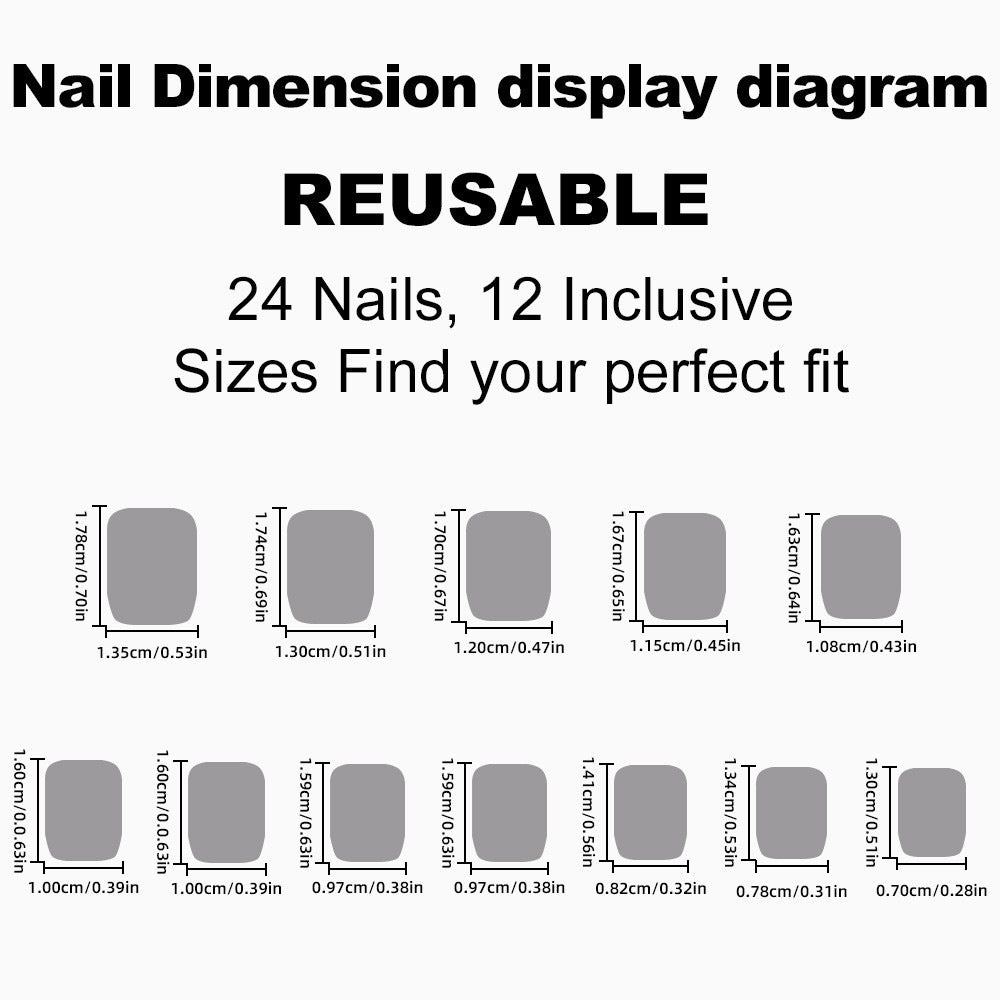 Artificial Nail Set Kalsten