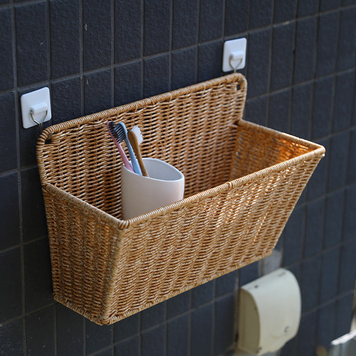 Handwoven Rectangular Storage Basket Kalsten