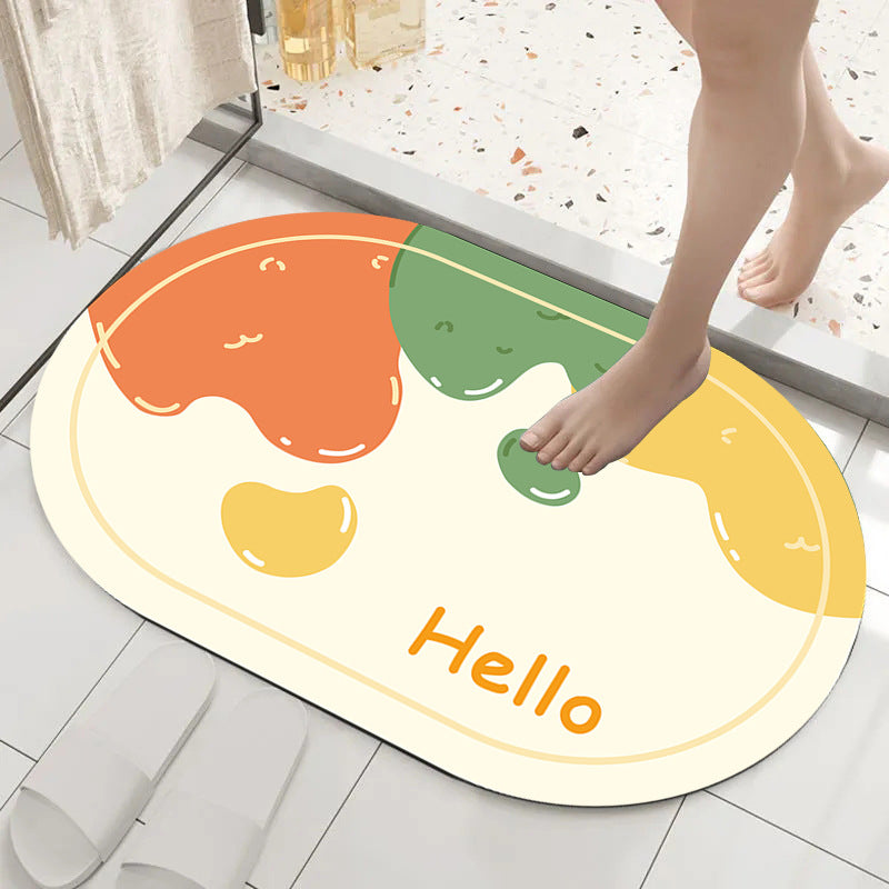 Astronaut-Themed Decorative Area Mat