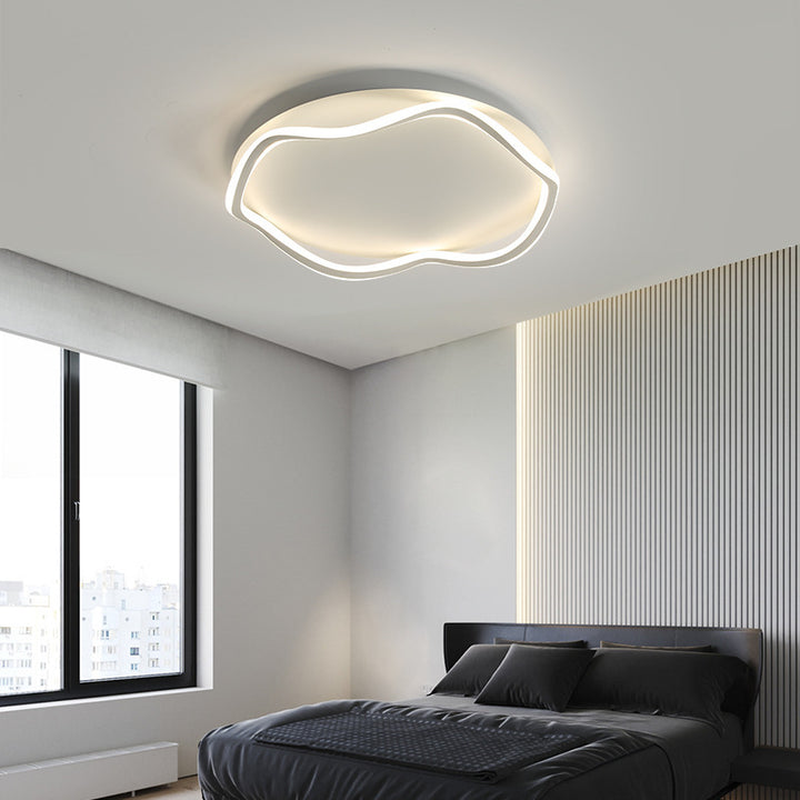 Contemporary Wave Ceiling Light