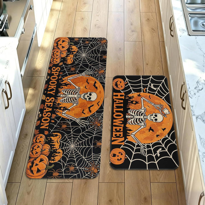 Halloween Themed Kitchen Mat for Home