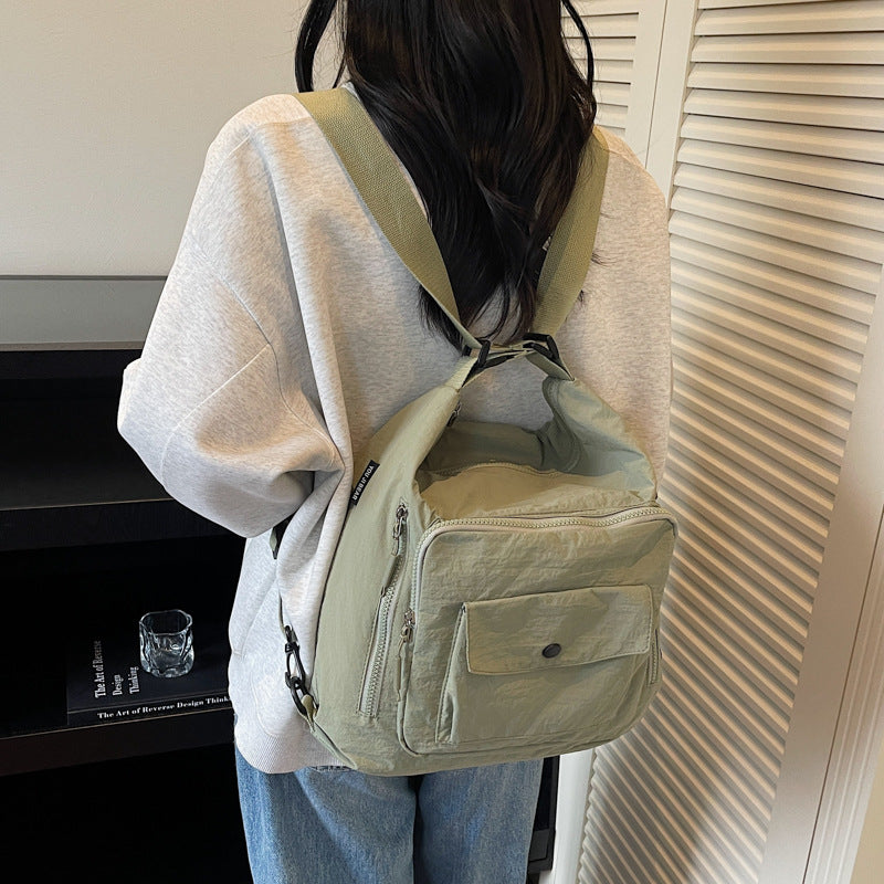 Versatile Multi-Pocket Shoulder Bag Kalsten