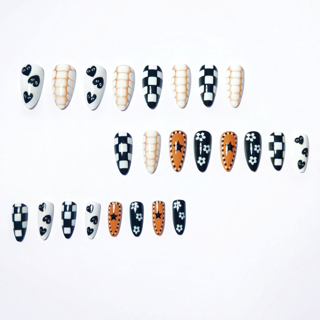 Creative Nail Art with Geometric Designs Kalsten