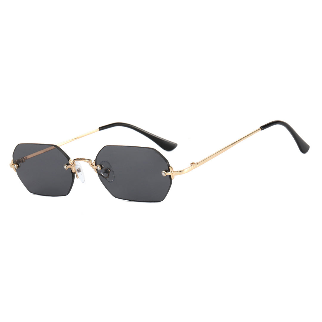 Women’s fashionable sunglasses with innovative hexagonal design and UV protection Kalsten