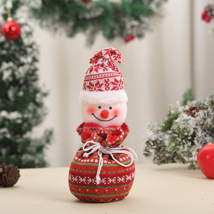 Cute Christmas gnome with gift sack Kalsten