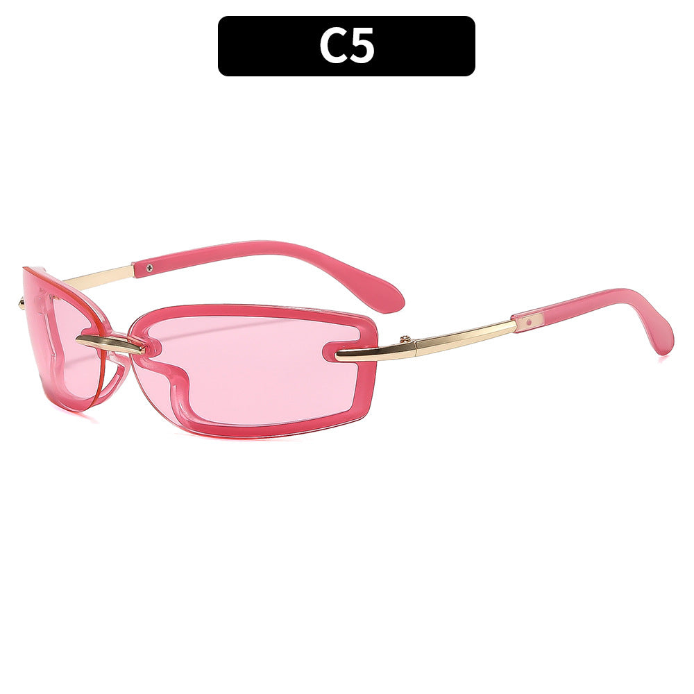 Futuristic Fashion Shield Sunglasses