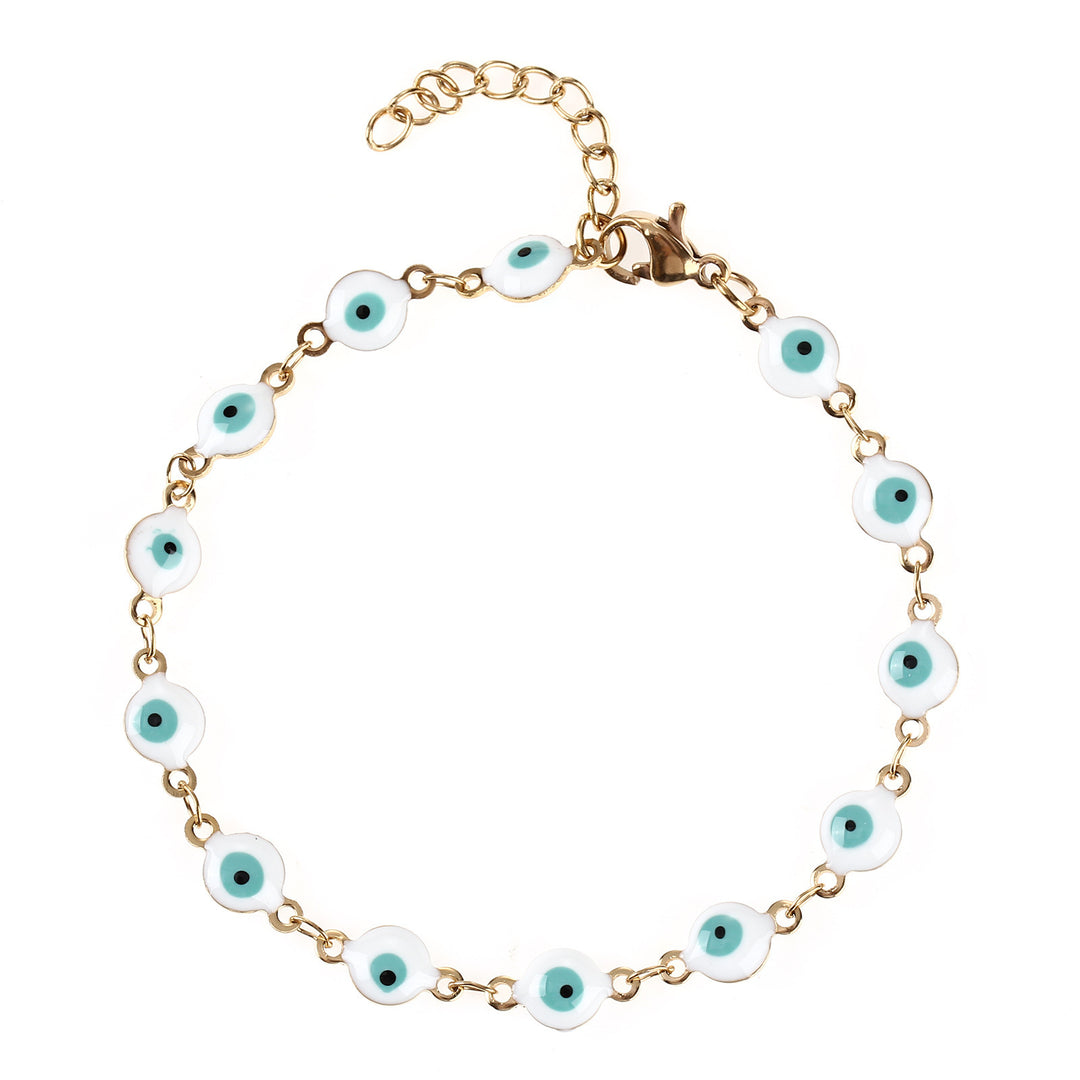 Colorful Evil Eye Charm Bracelet Kalsten