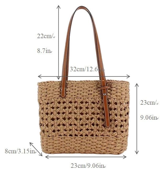 Handmade Macrame Tote Bag Kalsten