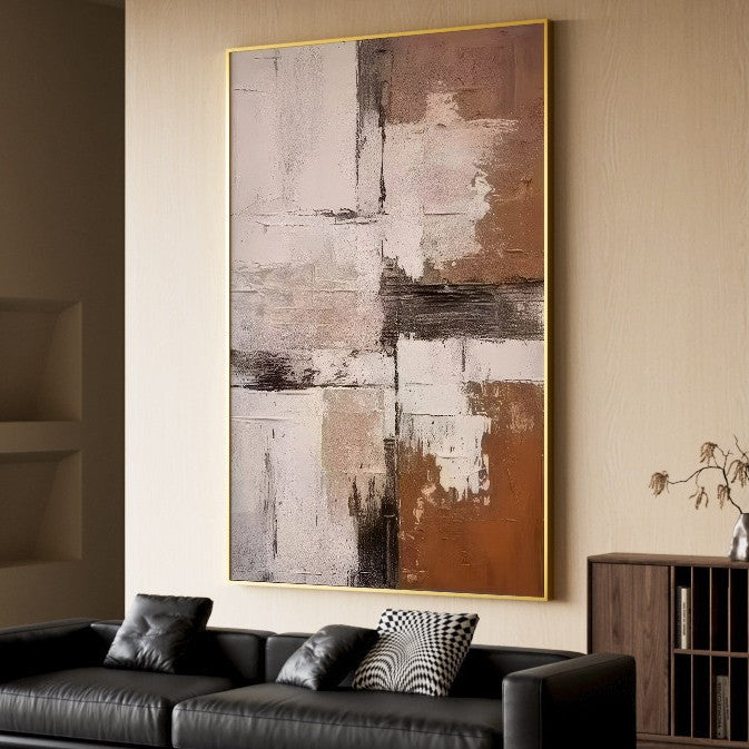 Abstract Textured Wall Artwork for Home