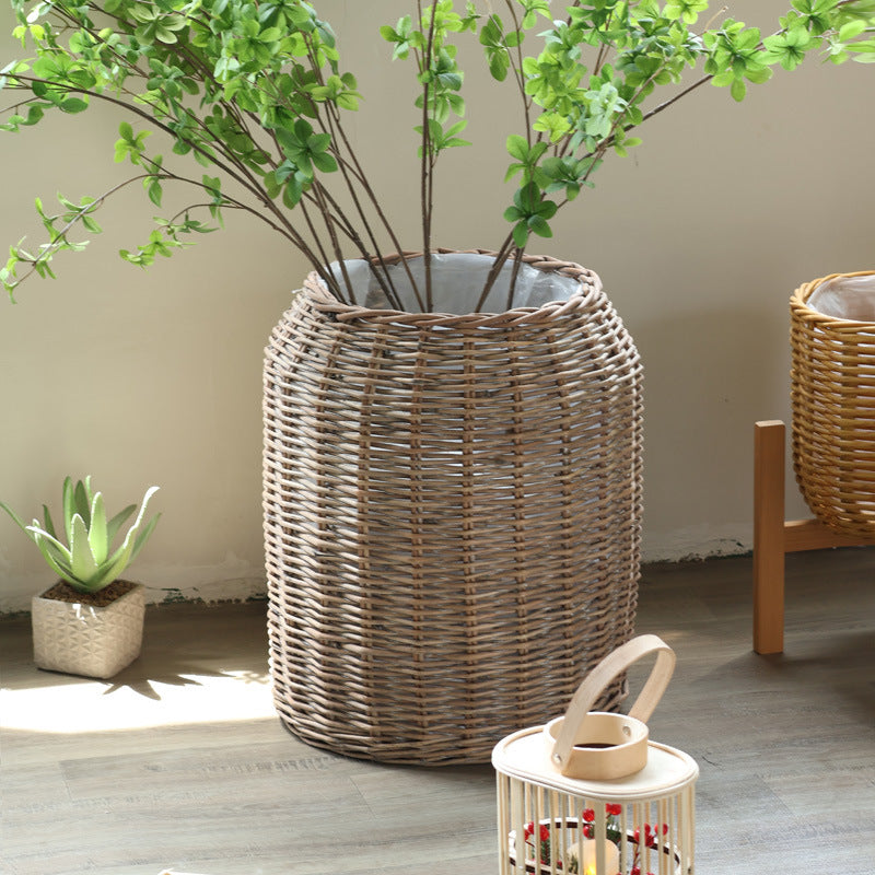 Rustic wicker basket Kalsten