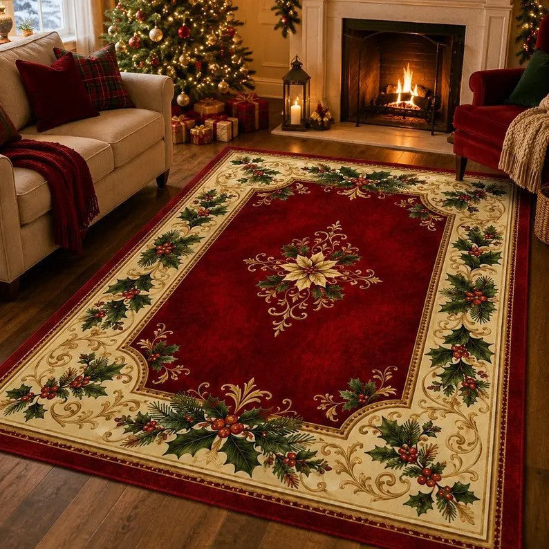 Winter Wonderland Themed Area Rug