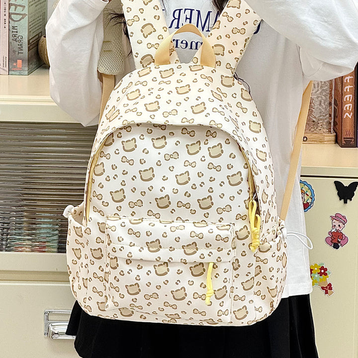 Adorable Character Print Backpack Kalsten