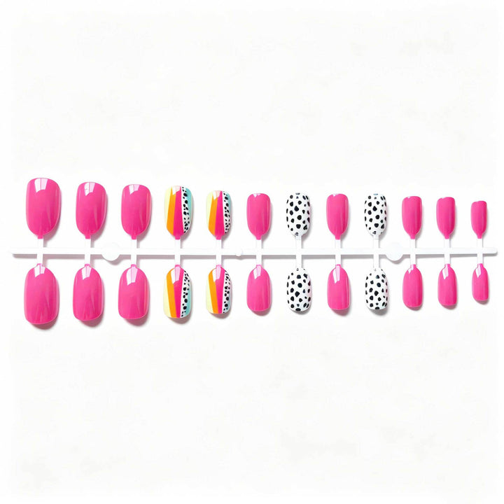 Creative Abstract Nail Art