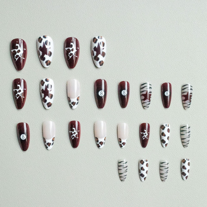 Artistic Animal Print Nail Design Kit