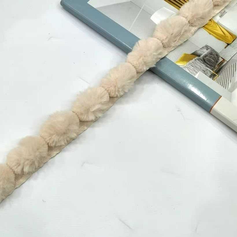 Decorative Pompon Trim Kalsten