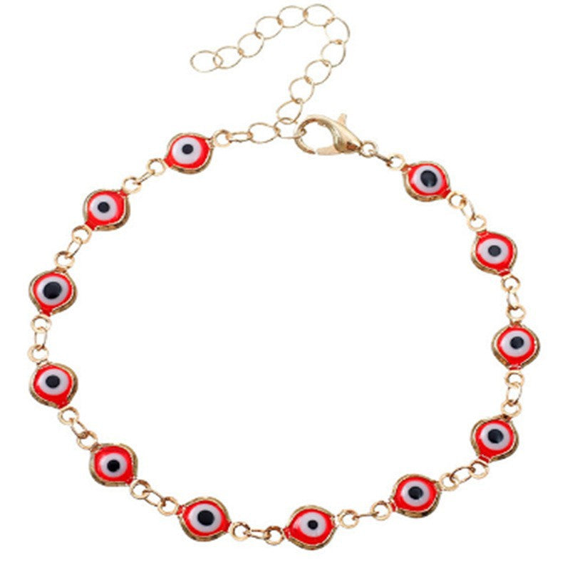 Decorative Evil Eye Charm Bracelet Kalsten