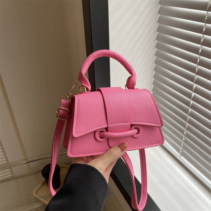 WoLuxurious Textured Leather Shoulder Bag Kalsten