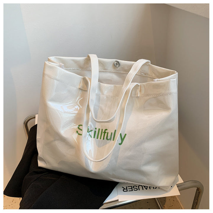 Spacious and Transparent Tote Bag Kalsten