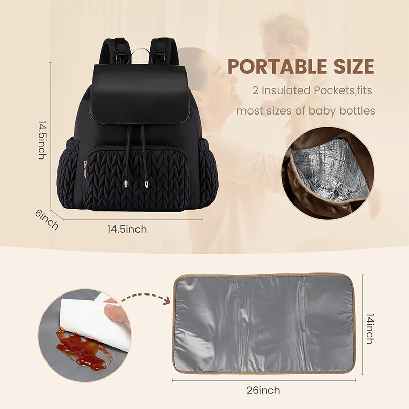 Stylish backpack with padded back and versatile compartments Kalsten