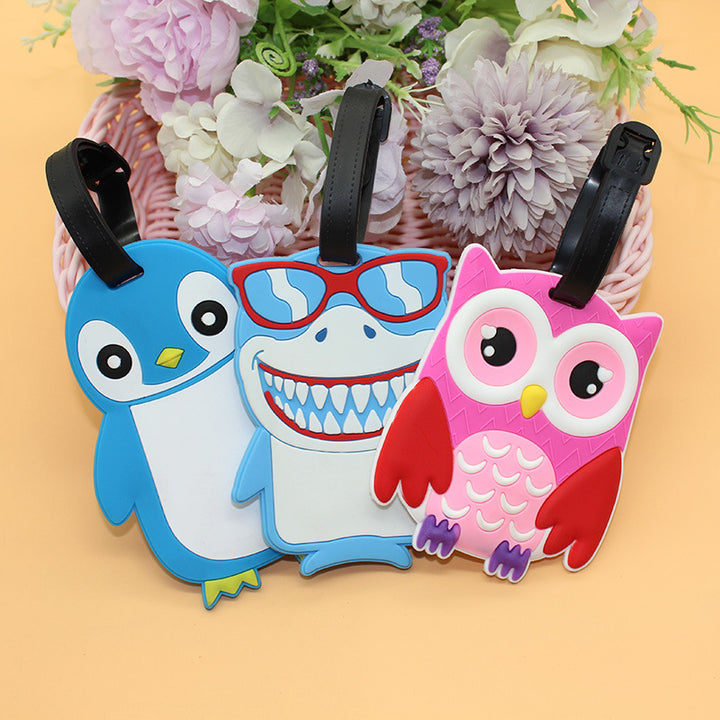 Unisex Cute Penguin Luggage Tag Kalsten