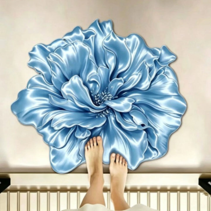 Artistic Floral Shaped Area Rug