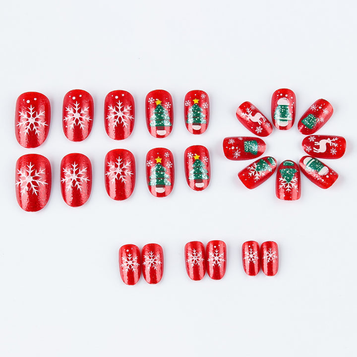 Festive Holiday Nail Art Design Kalsten