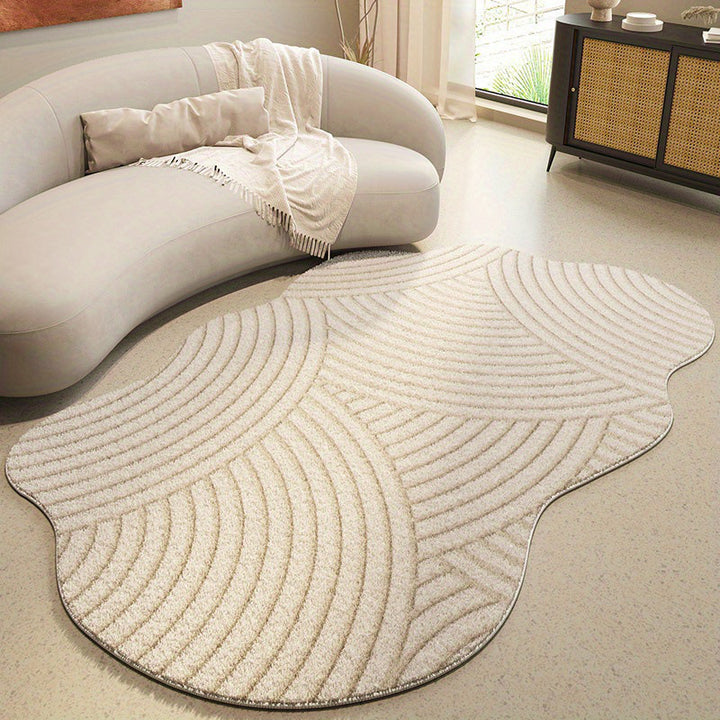 Abstract Textured Floor Mat