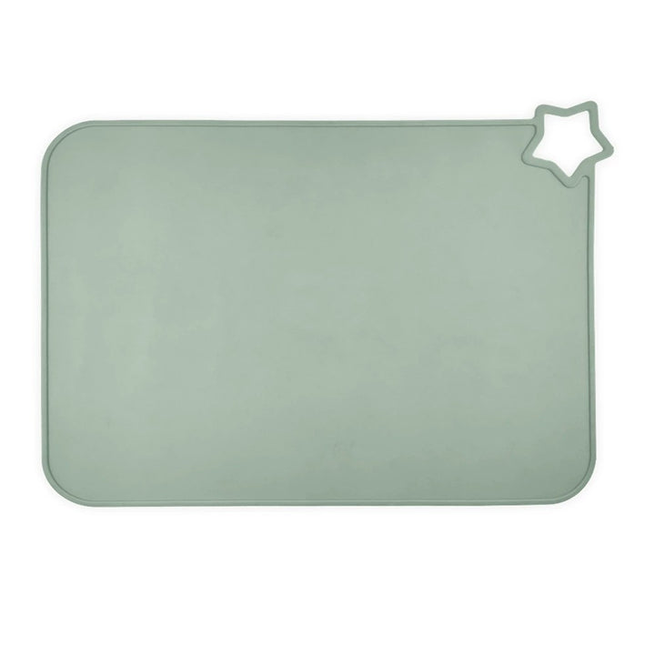 Rectangular Silicone Non-Slip Placemat with Star Corner Grip