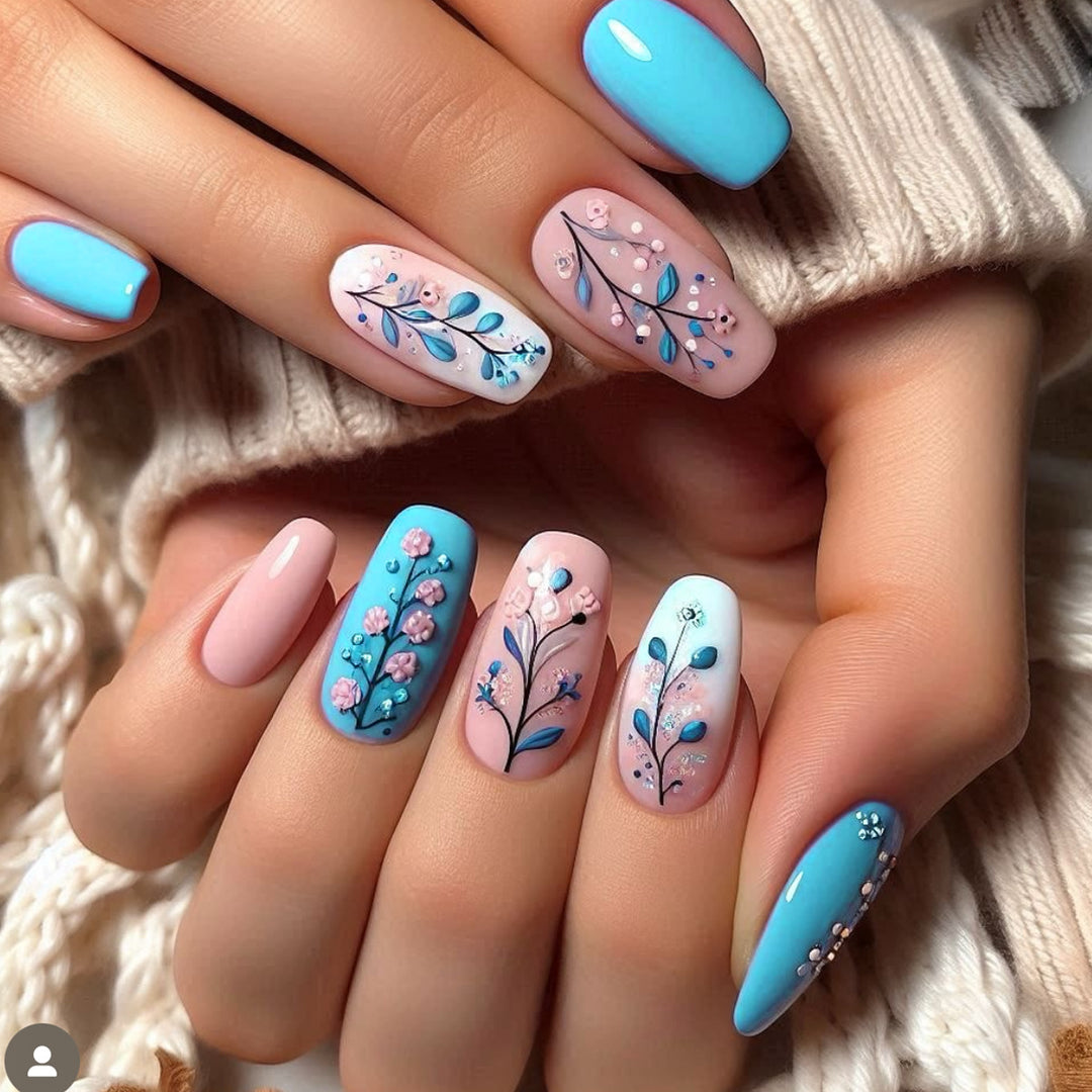 Decorative Floral 3D Nail Art Extensions Kalsten 1789713480