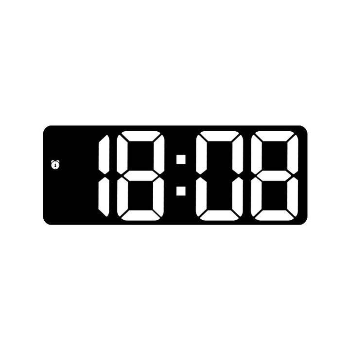 Digital LED clock with large display and colorful digits Kalsten