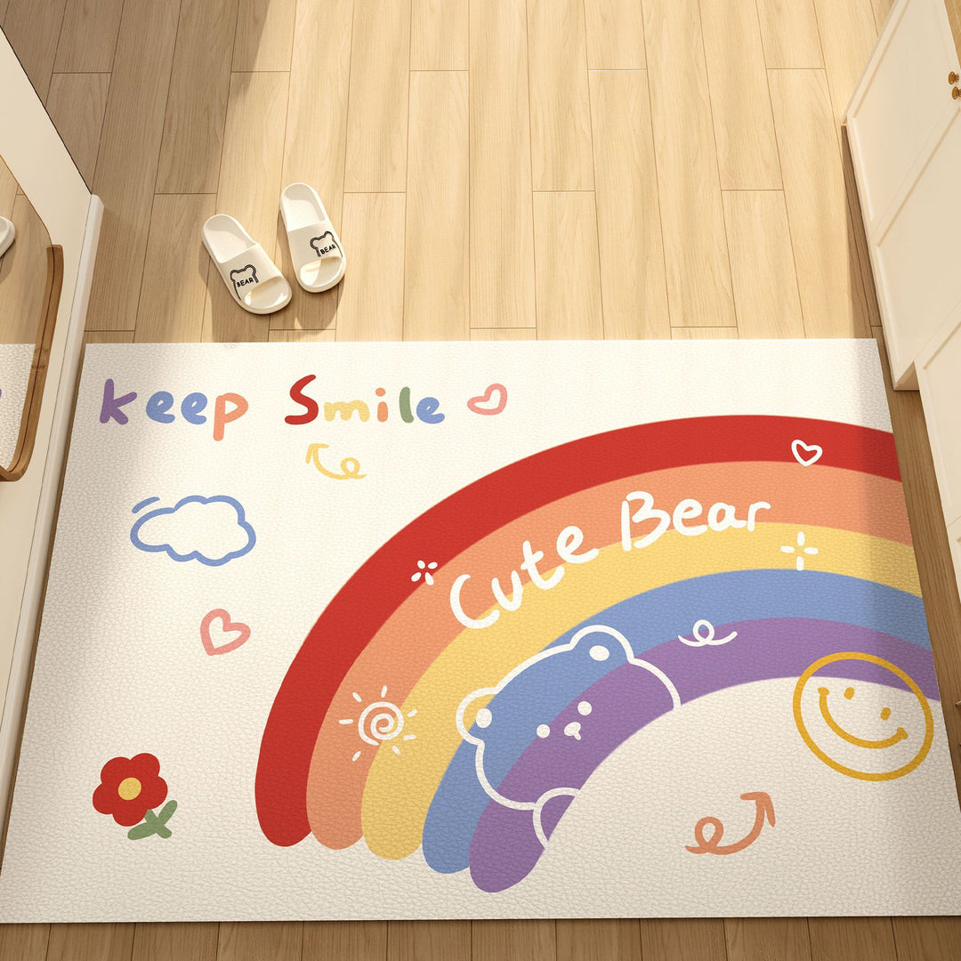 Cute Cartoon Aquatic Area Mat for Home Decor