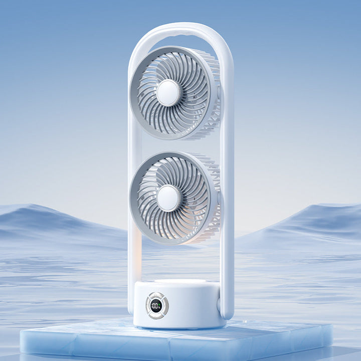 Ladies Portable Double Fan Kalsten
