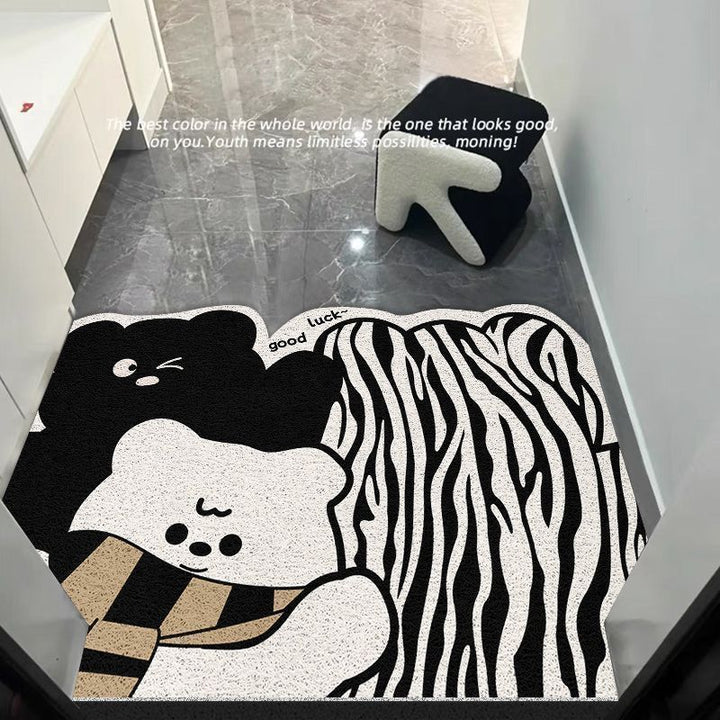 Cute Dog-Themed Decorative Area Mat