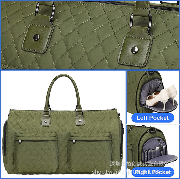 Quilted Travel Tote Bag Kalsten