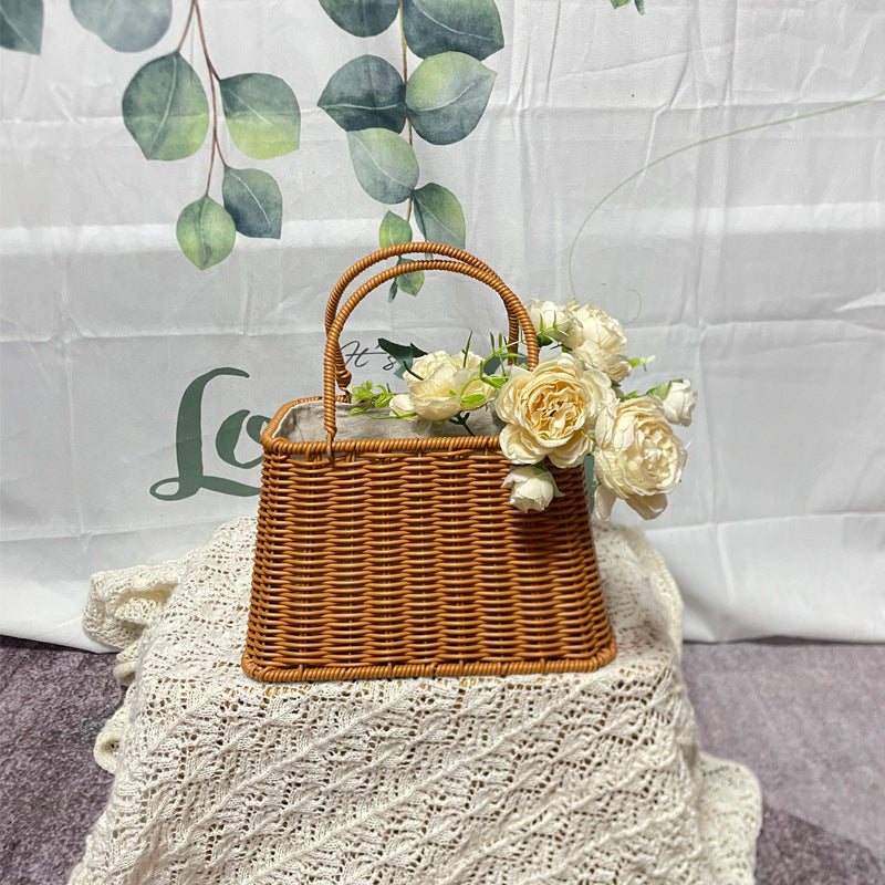 Decorative Woven Handcrafted Basket Kalsten