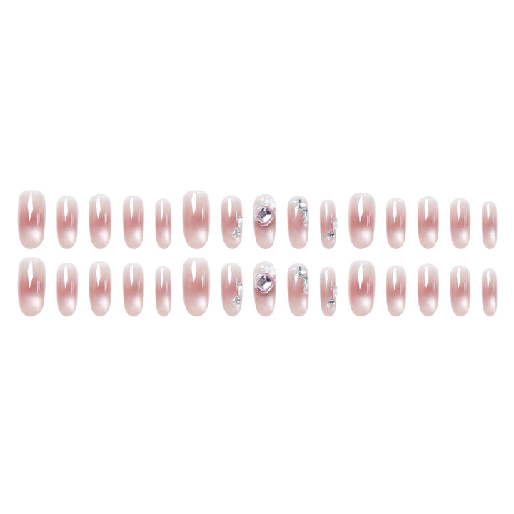 Nail art set with glamorous 3D applications and elegant floral decorations Kalsten
