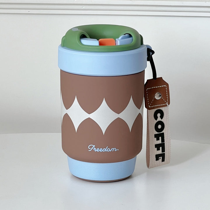 Women's Insulated Coffee Cup with Practical Closure Mechanism Kalsten