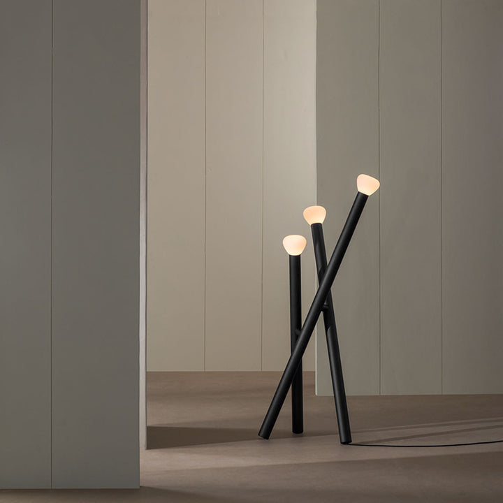 Modern Tri-Pole Floor Lamp