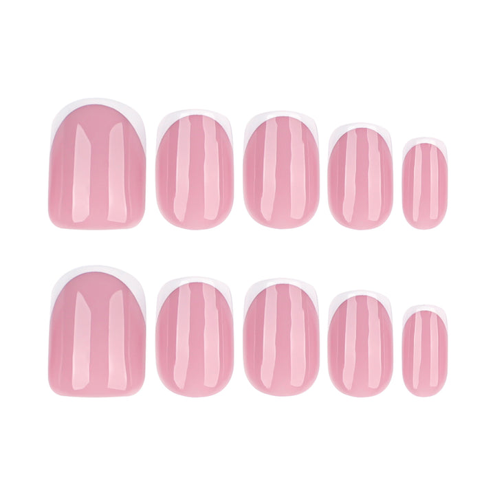 Classic French-Tip Nail Art Kalsten