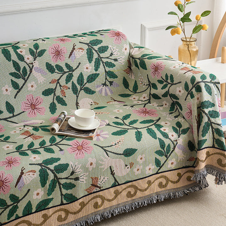 Artistic Patterned Throw Blanket