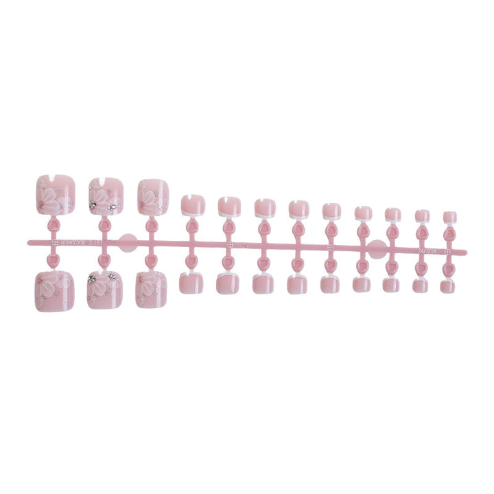 Premium Floral Press-On Nail Set Kalsten 1788496129