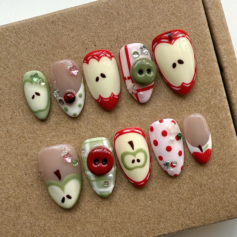 Thematic Holiday Press-On Nail Art Set Kalsten