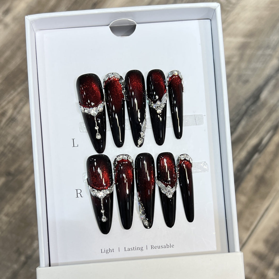 Glamorous Press-On Nails Kalsten