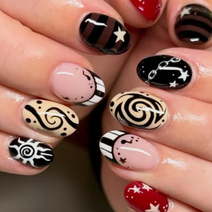 Artistic Fantasy Nail Art Design Kalsten