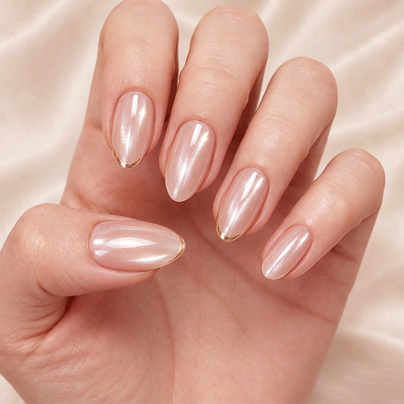 Elegant Almond Nail Extensions Kalsten