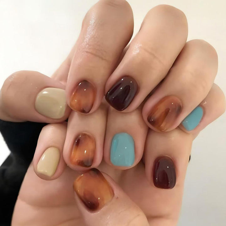 Artificial nails with elegant ombre effect Kalsten