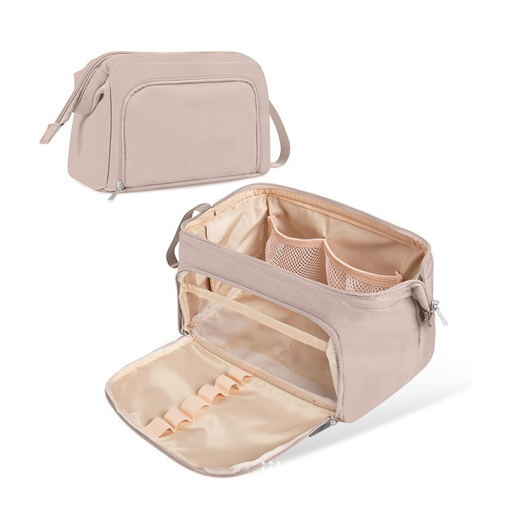Cosmetic Organizer Bag with Adjustable Interior Compartment Kalsten