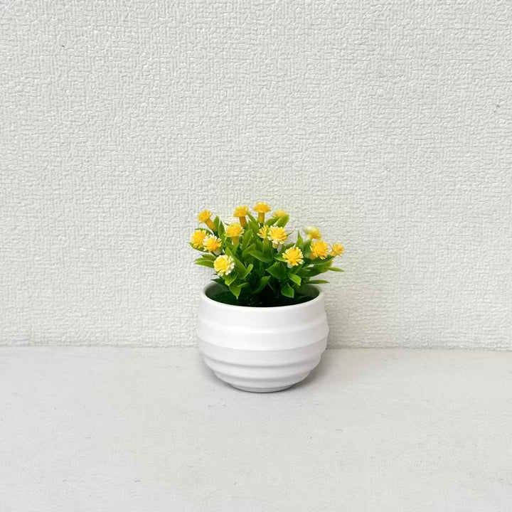 Decorative Faux Succulent Planter for Home Decor Display