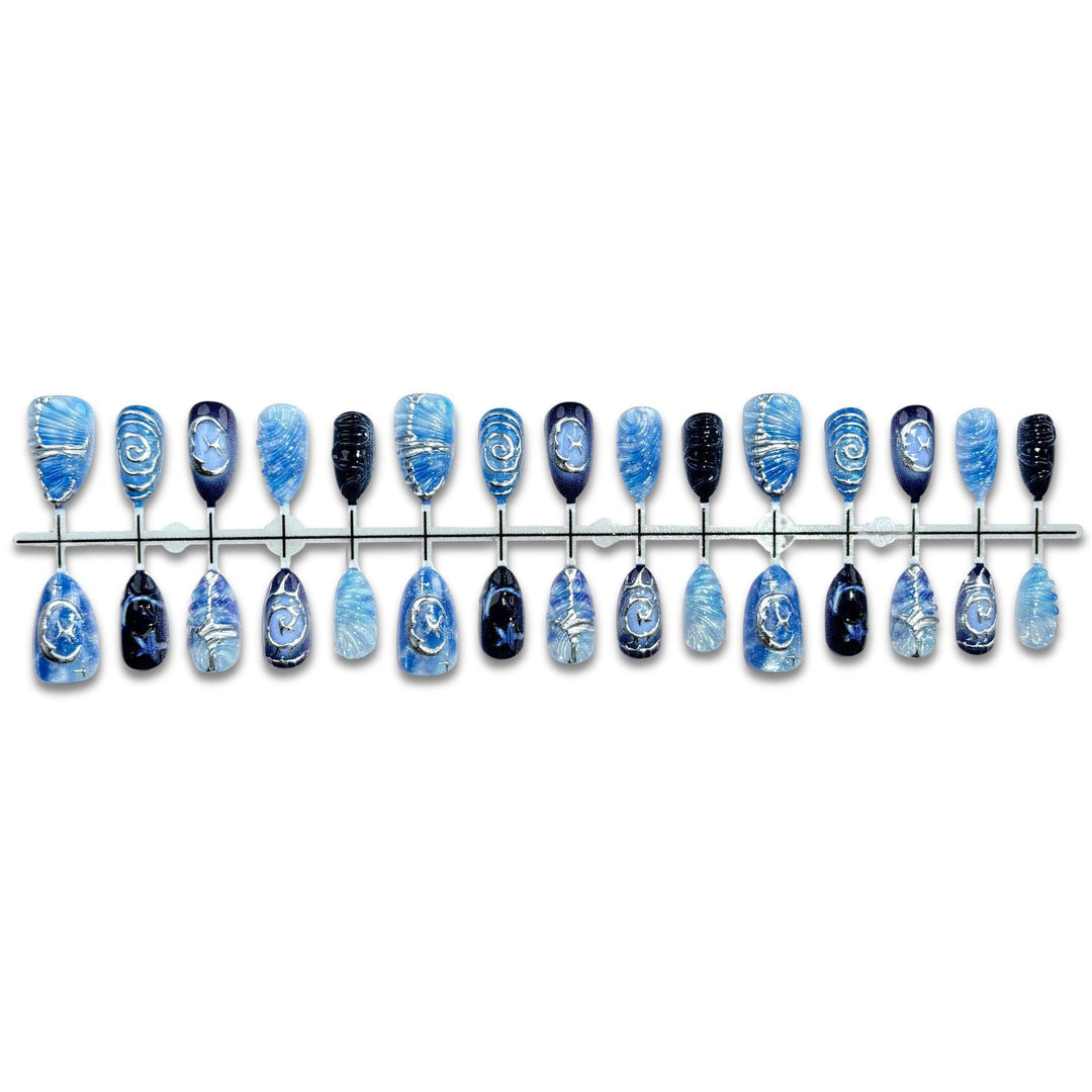 Premium Decorated Nail Art Tips Kalsten
