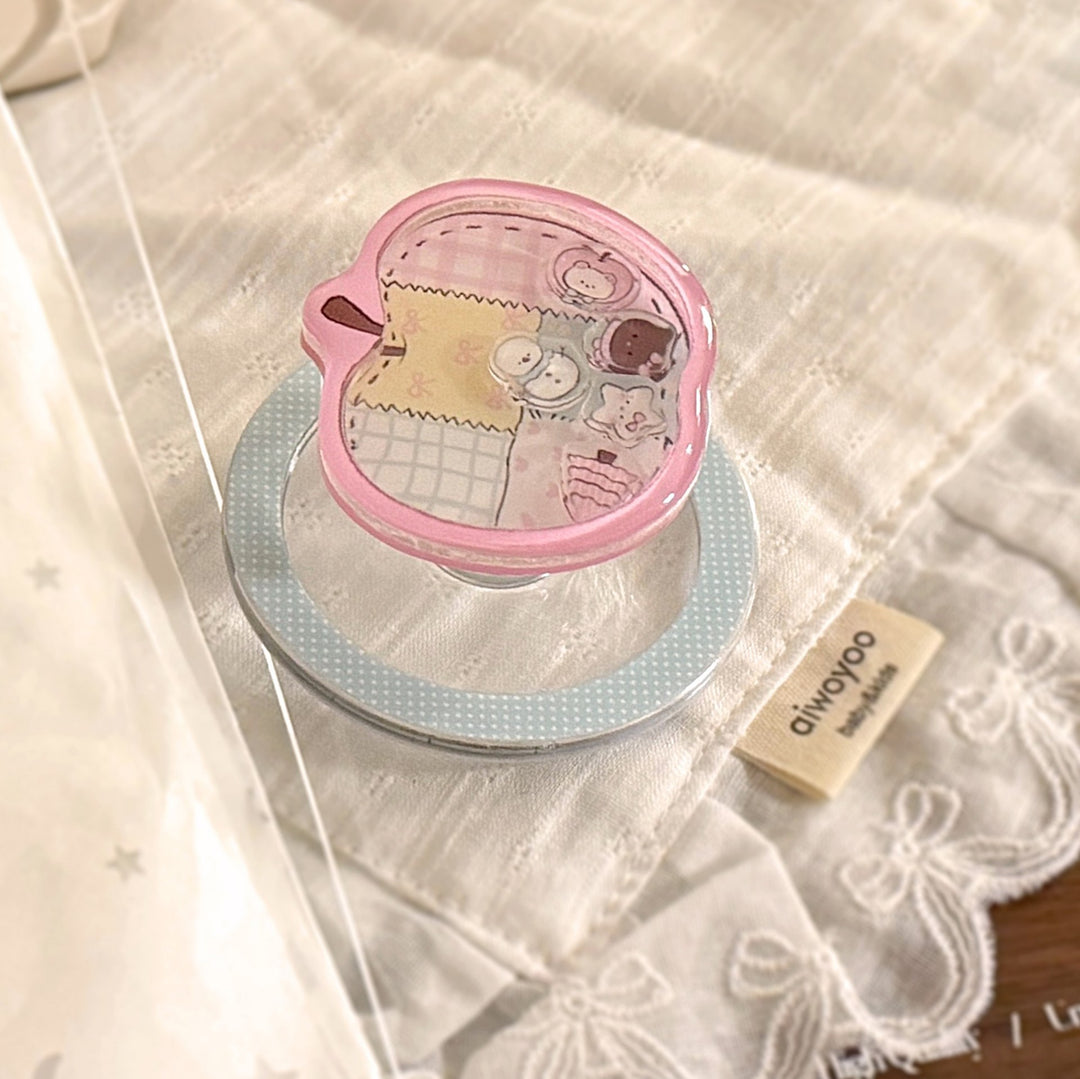 Stylish Apple-shaped cosmetic jar Kalsten